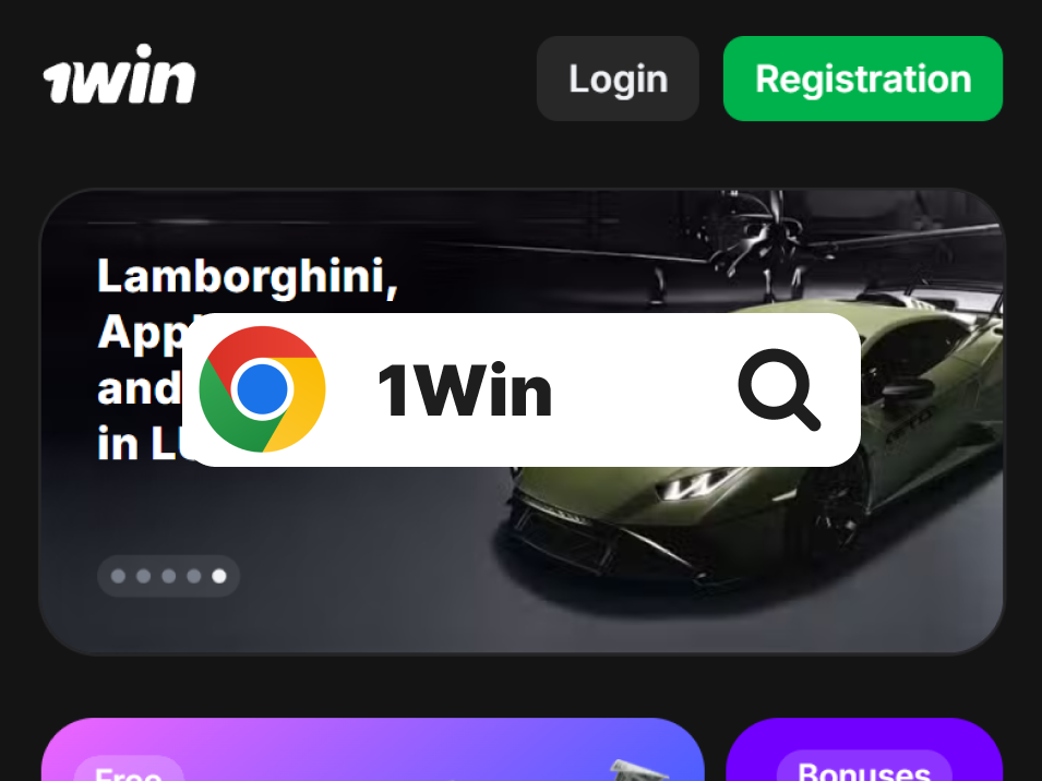 Visit the Official 1Win Website